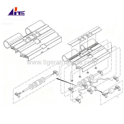A002880 Внутренний гид Assy для диспенсера NMD50 Glory Triton NMD