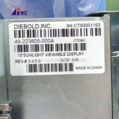 Части банкомата Diebold LCD 15 дюймовый солнечный дисплей 49223805000A