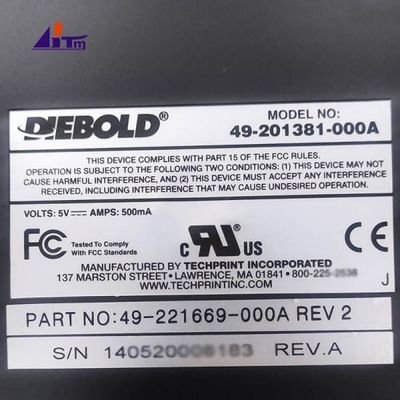Запчасти для банкоматов Diebold Opteva USB клавиатура 49221669000A