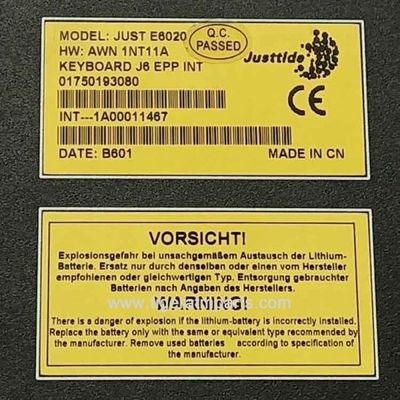 1750193080 Wincor Nixdorf Клавиатура J6 EPP INT ATM Части машин