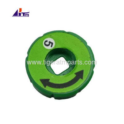 NCR ATM Часть SDM2 Нижняя транспортная пластиковая зеленая ролка 484-0106810-02